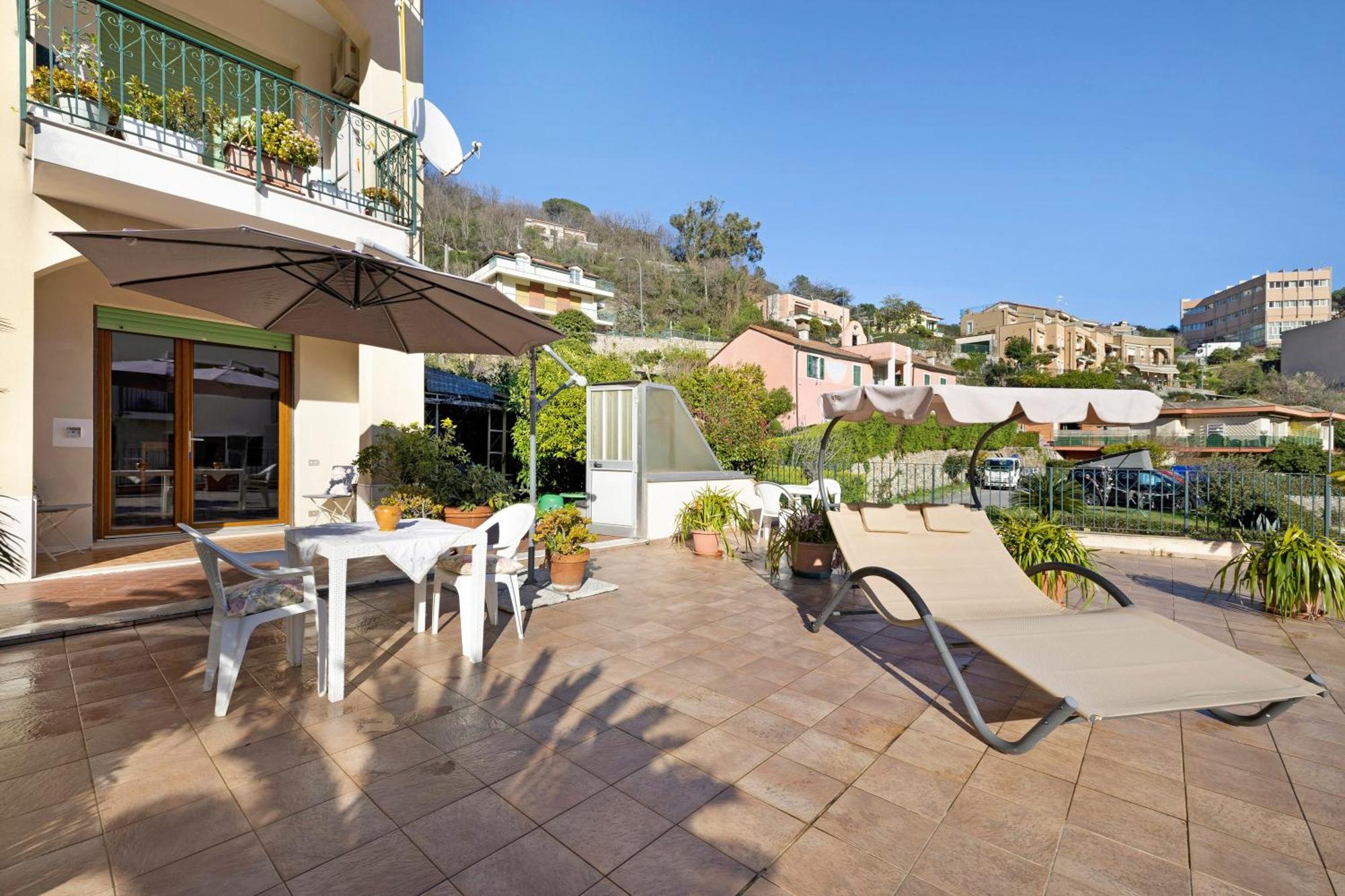 Apartament La Terrazza Di Elico Finale Ligure Zewnętrze zdjęcie